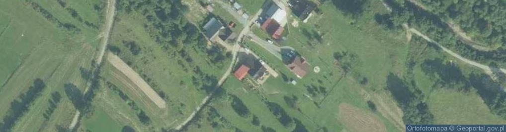 Zdjęcie satelitarne Grześ-Bud