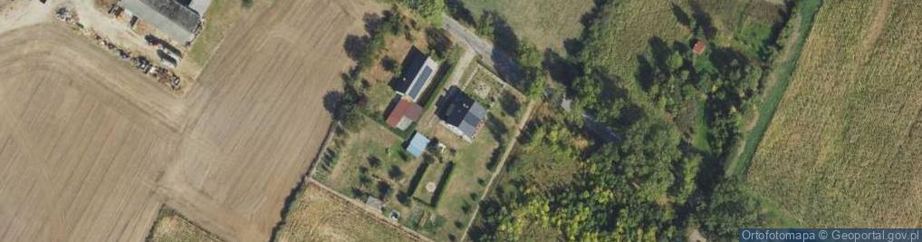 Zdjęcie satelitarne Grześ - Bud