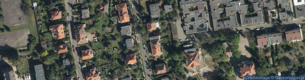 Zdjęcie satelitarne Grześlak K."Kamar", Wrocław