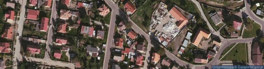 Zdjęcie satelitarne Gudełajska Krystyna Handel Obwoźny, Bogatynia