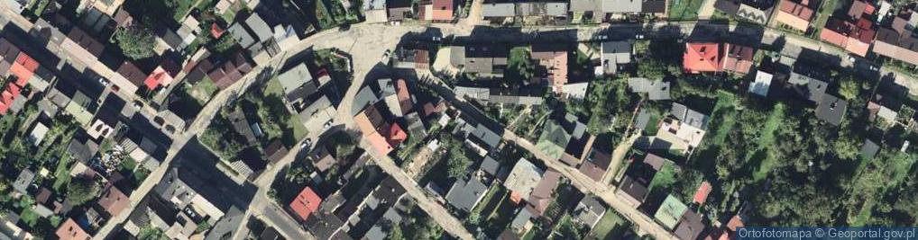 Zdjęcie satelitarne Guttenberg Usługi Poligraficzne