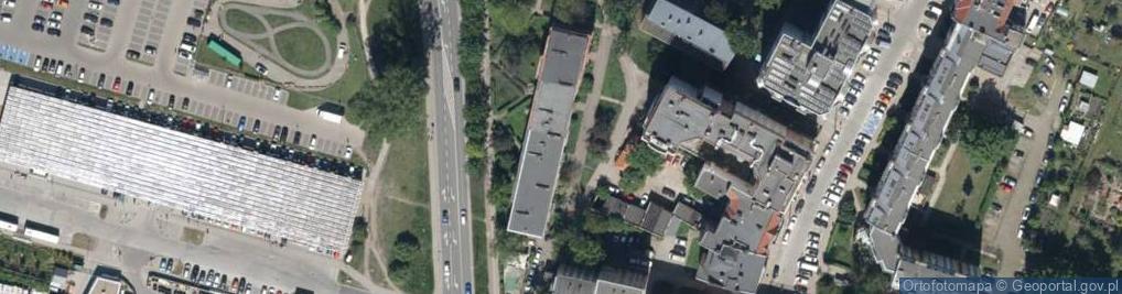 Zdjęcie satelitarne Gwizd A., Wrocław