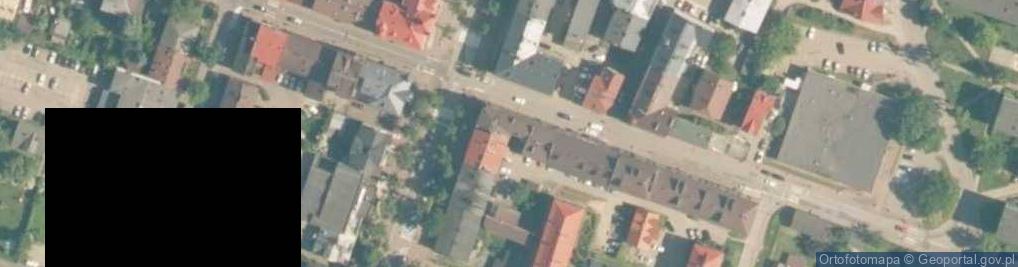 Zdjęcie satelitarne Gwizdała Chrzanów ul Grunwaldzka