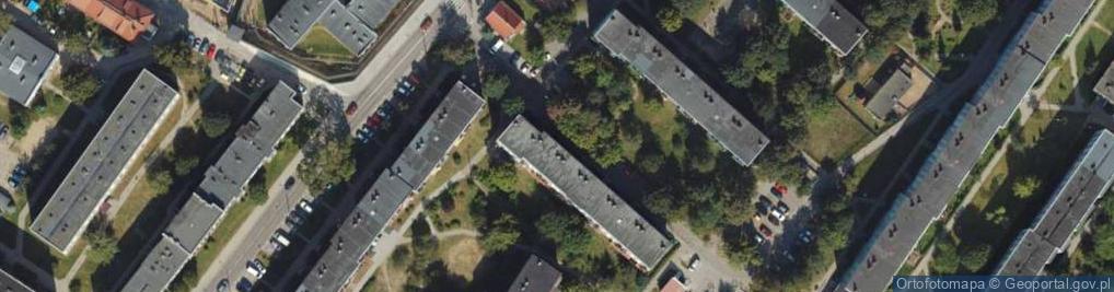 Zdjęcie satelitarne H E Transport