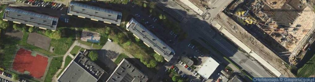 Zdjęcie satelitarne Hącel w.Wrocław