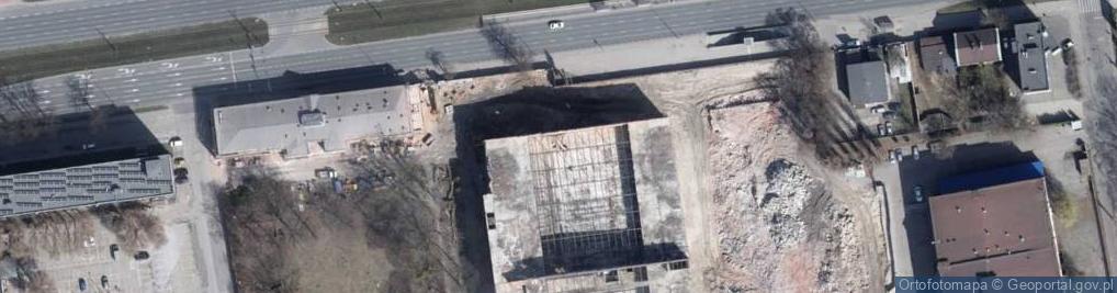 Zdjęcie satelitarne Hala Sprzedaż Odzieży Używanej