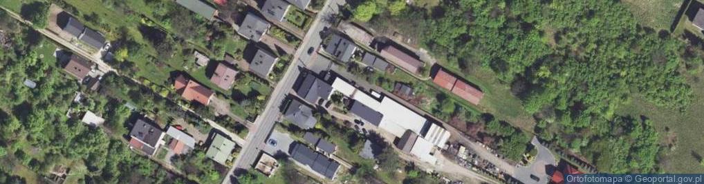 Zdjęcie satelitarne Halina Bagińska Gumitex z P U