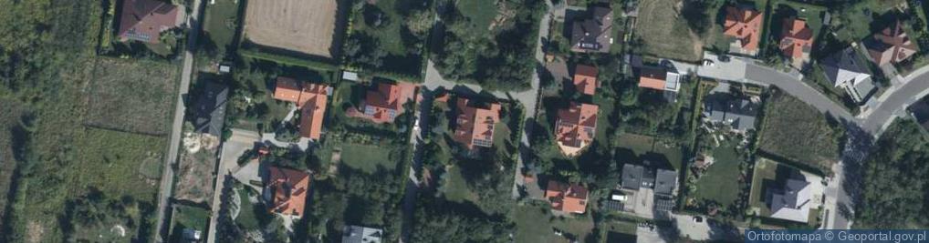 Zdjęcie satelitarne Halina Borzęcka