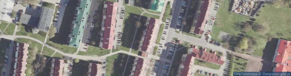 Zdjęcie satelitarne Halina Furman - Działalność Gospodarcza