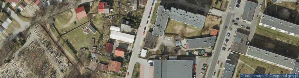 Zdjęcie satelitarne Halina Gruszczyńska Przedsiėbiorstwo Handlowo-Usługowo- Produkcycjne ''Hadom
