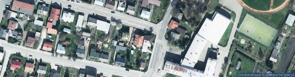Zdjęcie satelitarne Halina Janowska i Jan Janowski Działalność Handlowa