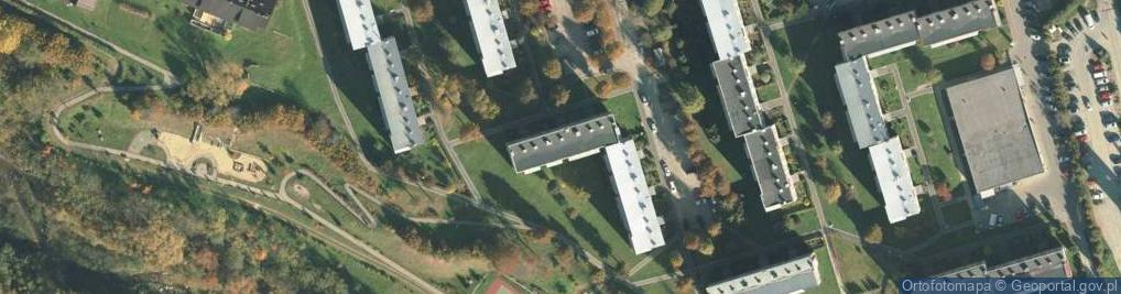 Zdjęcie satelitarne Halina Kruczek - Działalność Gospodarcza