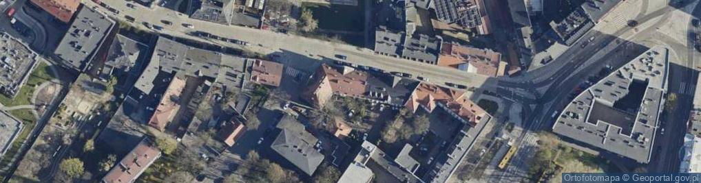 Zdjęcie satelitarne Halina Nitka Zarządzanie Nieruchomościami Halina Nitka Adam Nitka Witold Czapla Hanna Czapla