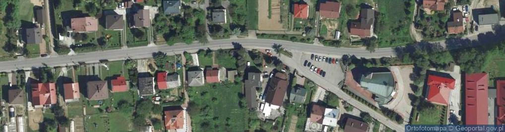 Zdjęcie satelitarne Halina Sumera Cukiernia Cora Zakład Produkcji Ciast