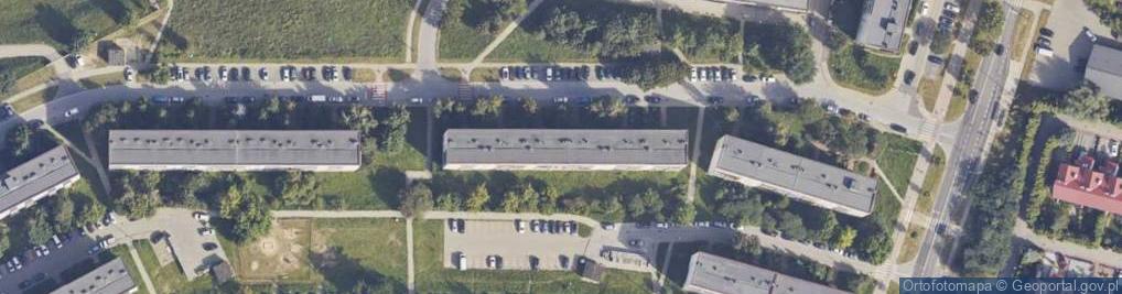 Zdjęcie satelitarne Halina Węgrzecka