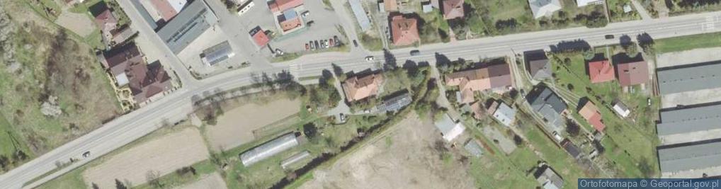 Zdjęcie satelitarne Halina Wróżek-Wrońska Farma Ziołowa Nagietek