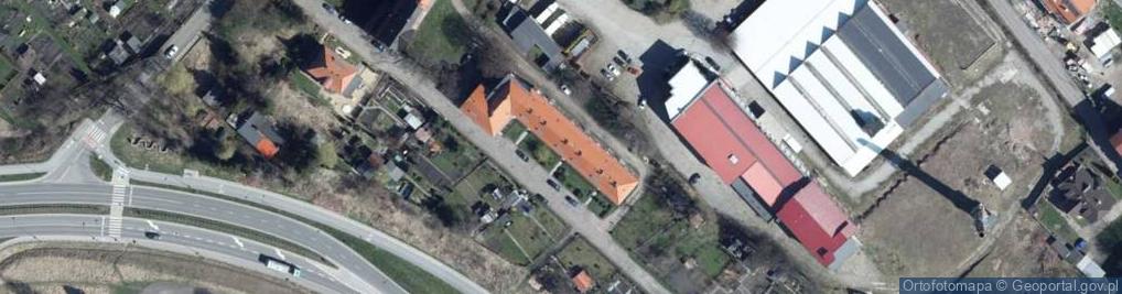 Zdjęcie satelitarne Halla T.Taxi, Wałbrzych