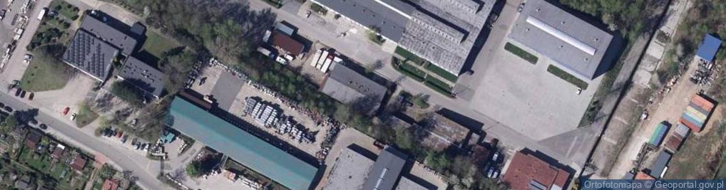 Zdjęcie satelitarne Halowy Tor Kartingowy Monza Wiewióra Barabach Andrzej Mentel Jerzy