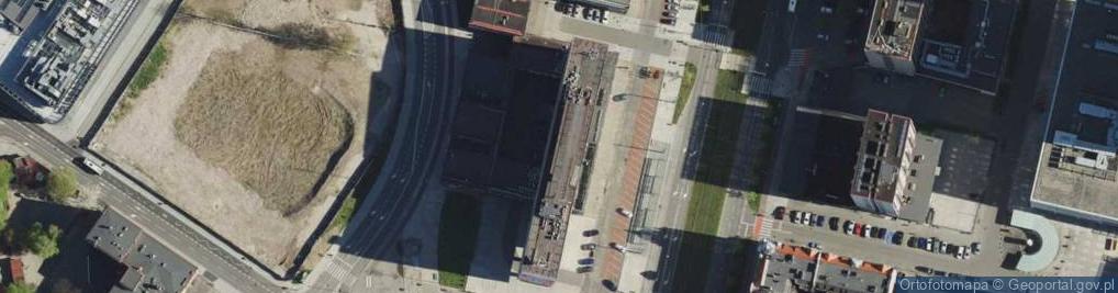 Zdjęcie satelitarne Hamburger