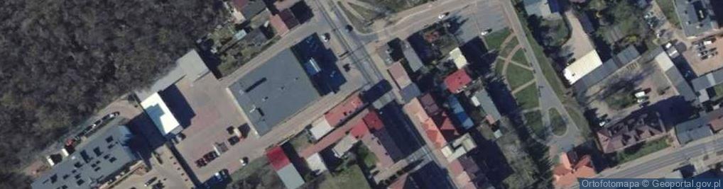 Zdjęcie satelitarne Han Art Przem i Spoż Gazety Czasop Książki J Kozerska B Strachota
