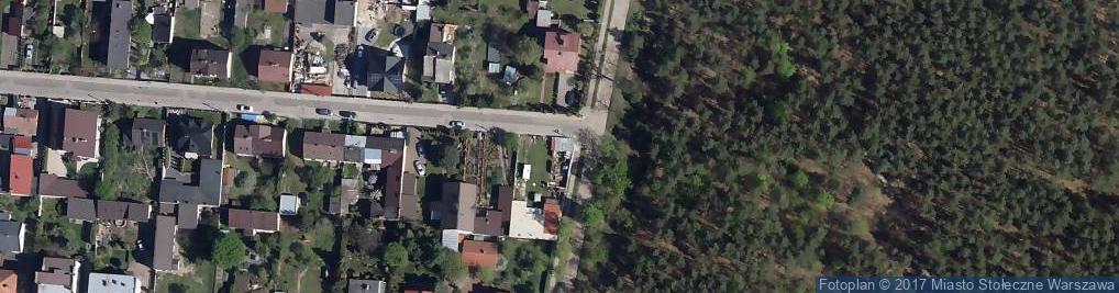 Zdjęcie satelitarne Handbud Pilich Tadeusz