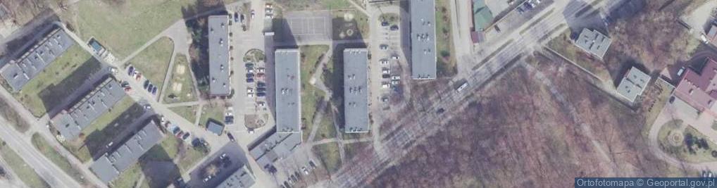 Zdjęcie satelitarne Handel Akwizycja Artykułów Przemysłowych i BHP