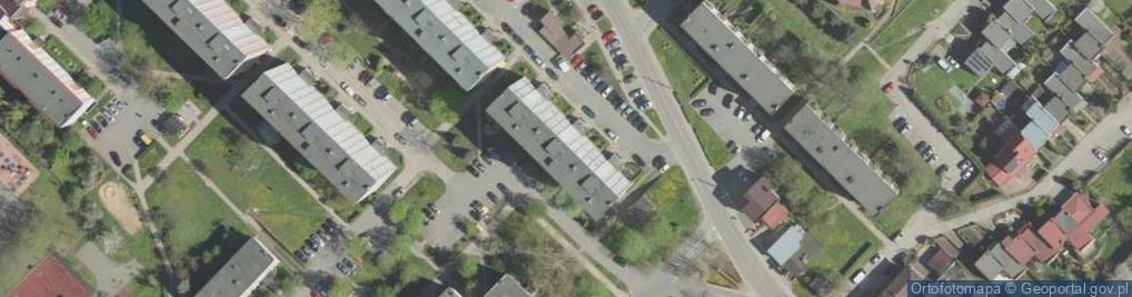 Zdjęcie satelitarne Handel Art Poch Kraj Zagran w Białymstoku