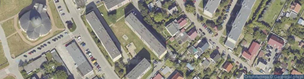 Zdjęcie satelitarne Handel Art Przemysł i Chemicz Siwiec Jerzy Paczkowski Zbigniew