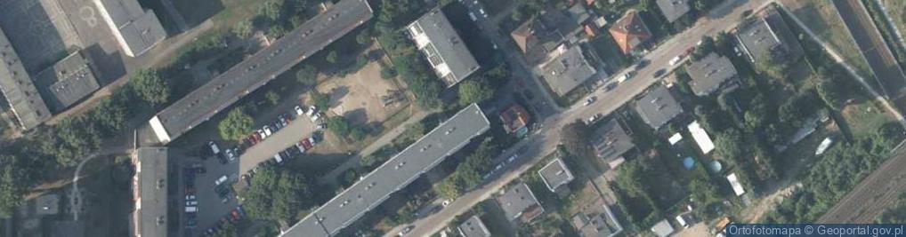 Zdjęcie satelitarne Handel Art.Przemysłowymi Milla Wacław