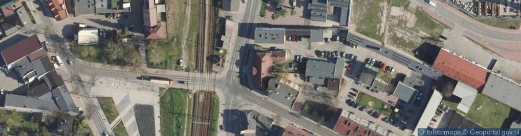 Zdjęcie satelitarne Handel Art Przemysłowymi Poch Kraj i Zagr