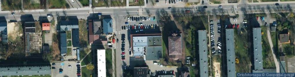 Zdjęcie satelitarne Handel Art Przemysłowymi