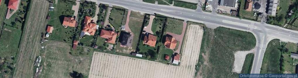 Zdjęcie satelitarne Handel Art Przemysłowymi