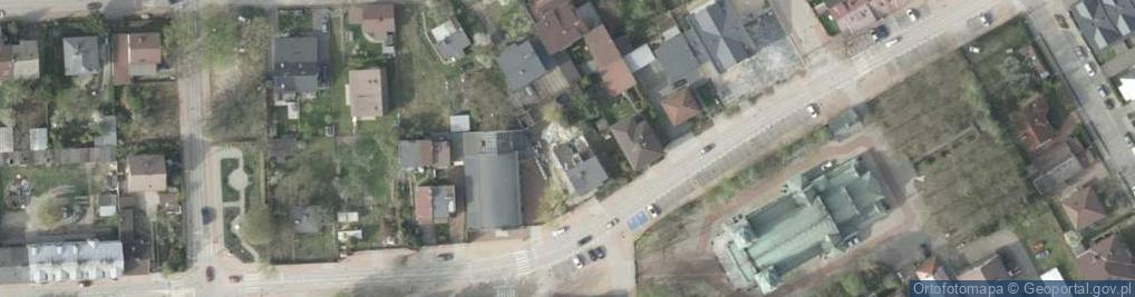 Zdjęcie satelitarne Handel Art Przemysłowymi