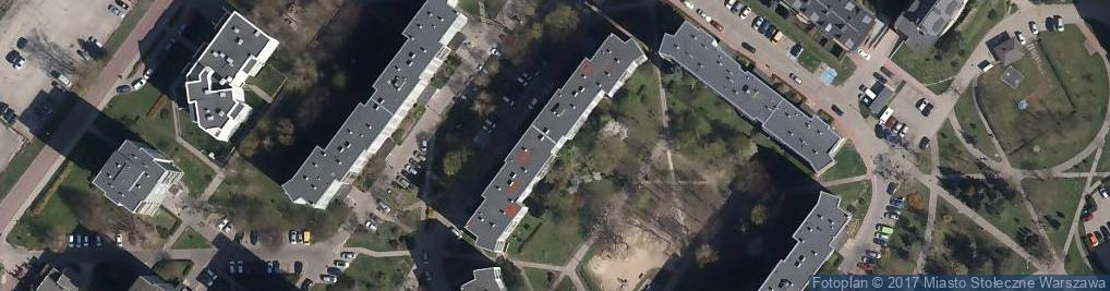 Zdjęcie satelitarne Handel Art Przemysłowymi