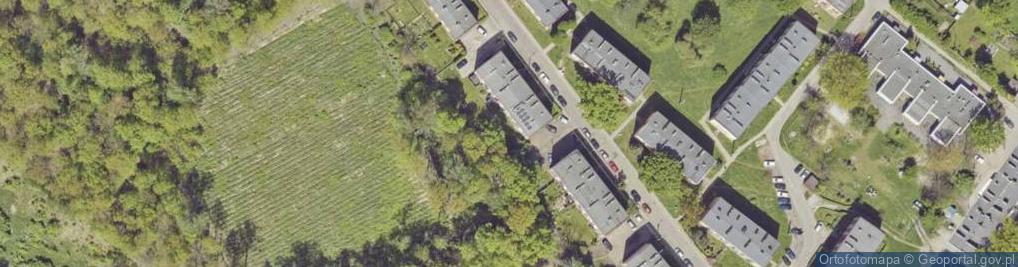 Zdjęcie satelitarne Handel Art Przemysłowymi