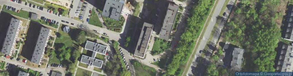 Zdjęcie satelitarne Handel Art Przemysłowymi