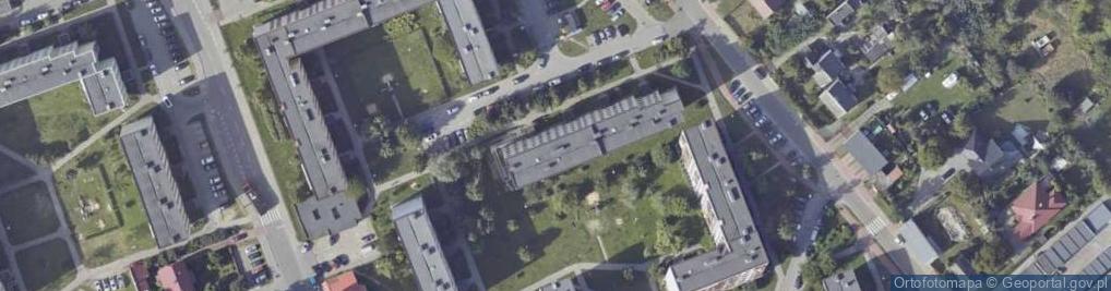 Zdjęcie satelitarne Handel Art Przemysłowymi