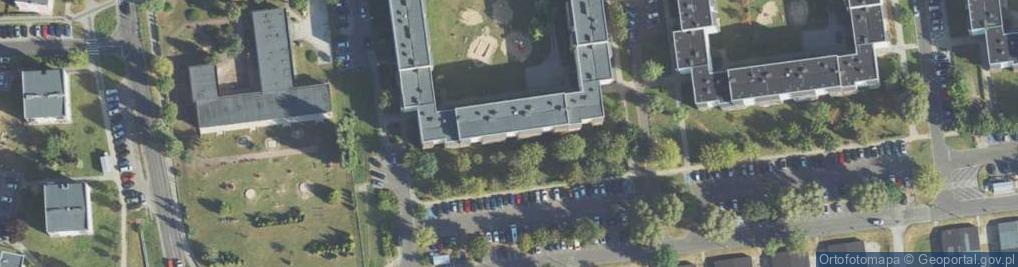 Zdjęcie satelitarne Handel Art Przemysłowymi