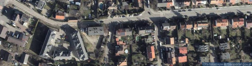 Zdjęcie satelitarne Handel Art.Rolno-Spoż.Wiśniewska Halina