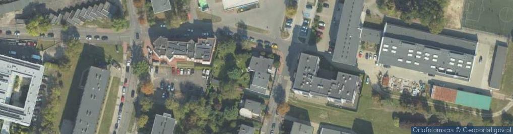 Zdjęcie satelitarne Handel Art Rolno Spożywczymi i Przemysłowymi Geske R