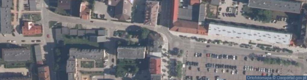 Zdjęcie satelitarne Handel Art Rolno Spożywczymi w Gołdapi
