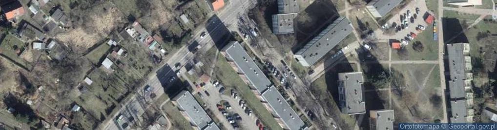 Zdjęcie satelitarne Handel Art.Spoż.i Przem.Zimecki Jerzy