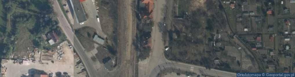 Zdjęcie satelitarne Handel Art Spożywczo Przemysłowymi Pochodz Kraj i Zagr Wroniecka M