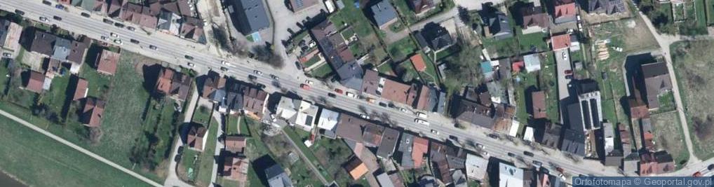 Zdjęcie satelitarne Handel Art Spożywczo Przemysłowymi Watychowicz Jan Watychowicz Maria