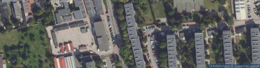 Zdjęcie satelitarne Handel Art Spożywczo Przemysłowymi