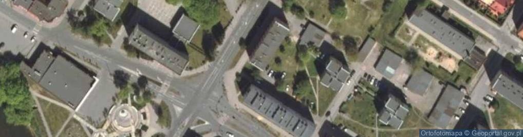 Zdjęcie satelitarne Handel Artyk Przemysłowymi i Spożywczymi Miazga Grzegorz