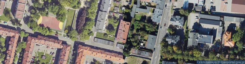 Zdjęcie satelitarne Handel Artyk Spoż i Przemysł Wyroby Tytoniowe