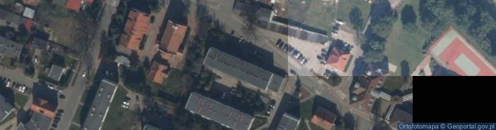 Zdjęcie satelitarne Handel Artyk Spożywczymi Główczewska Krystyna Klimek Krystyna