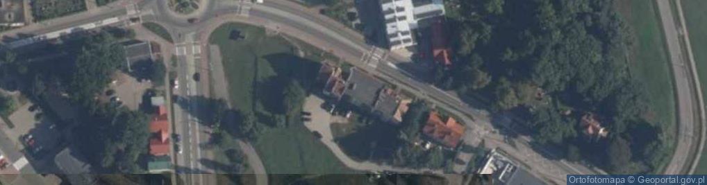 Zdjęcie satelitarne Handel Artyk Spożywczymi