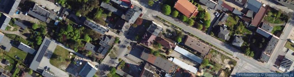 Zdjęcie satelitarne Handel Artykułami Biurowymi i Papierniczymi Mirosława Jeziorska Jerzy Fortecki